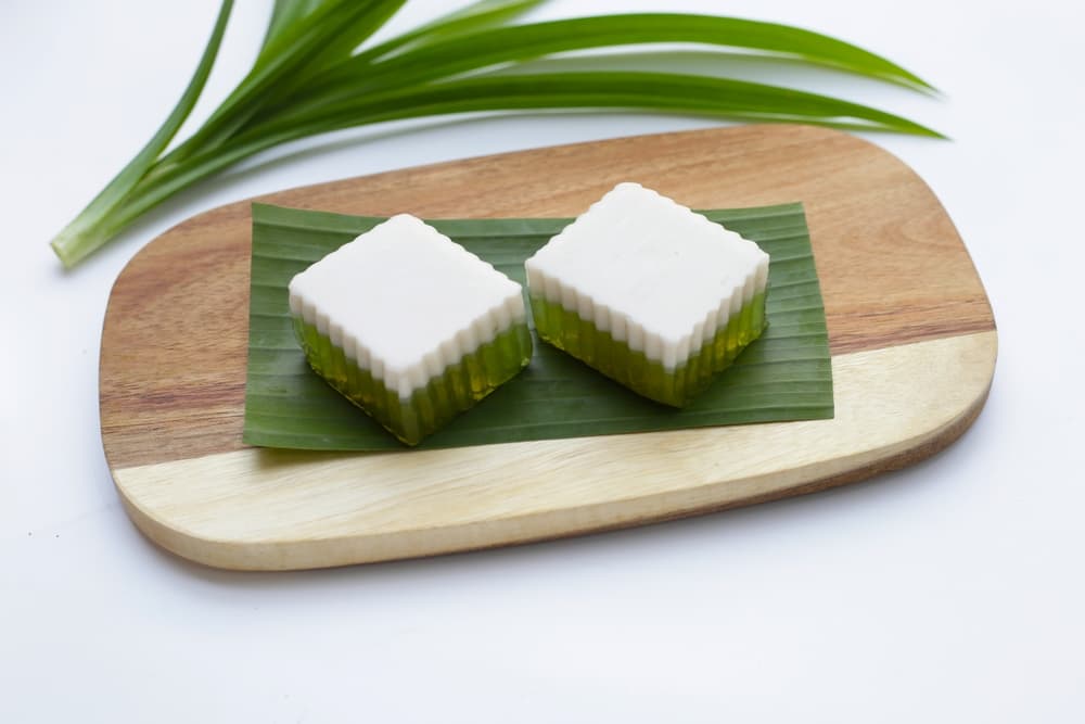 วิธีการทำวุ้นกะทิใบเตย